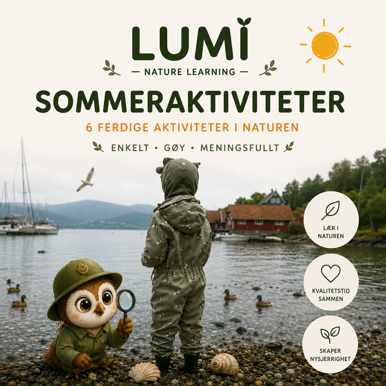 Lumi Sommeraktiviteter for foreldre - 6 aktiviteter